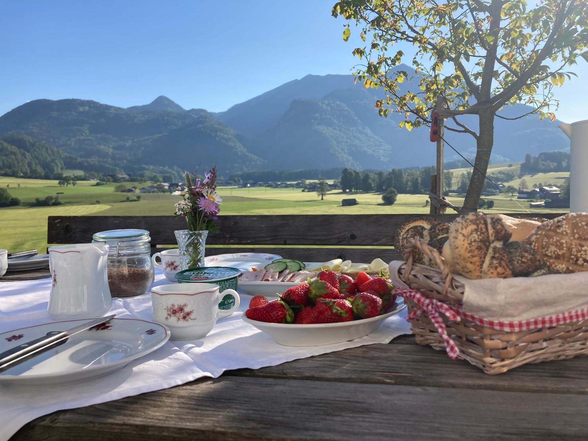 Saint Wolfgang Weinbachbauer - Urlaub Am Bauernhofヴィラ エクステリア 写真